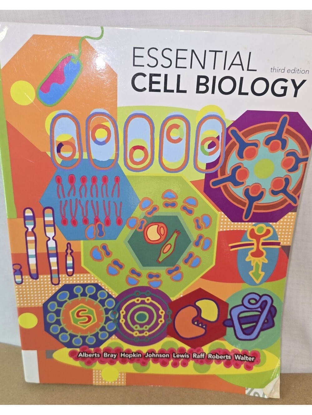 Essential Cell Biology 3rd Edition Alberts Textbook with DVD